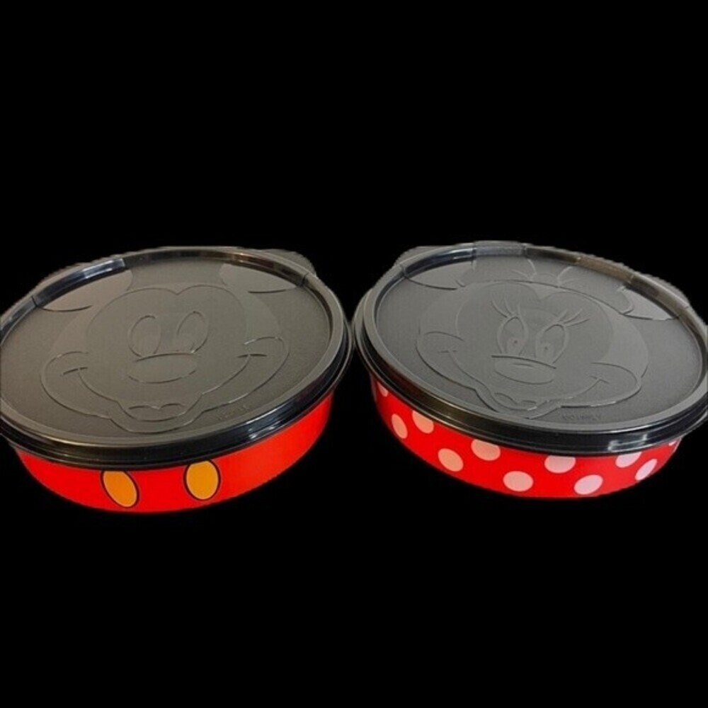 Tupperware Mickey & Minnie Mouse Storage Container Set - Picture 5 of 8